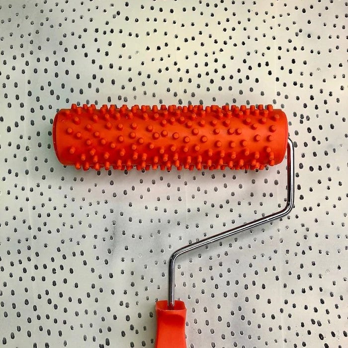 Dottie - Texture Fauxy Red Roller