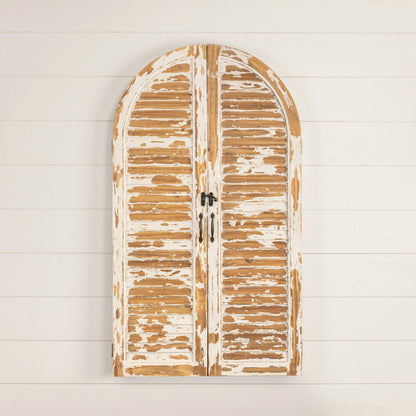 ARCHED SHUTTER MIRROR 56x49  - (𝐏𝐢𝐜𝐤-𝐔𝐩 𝐎𝐧𝐥𝐲)