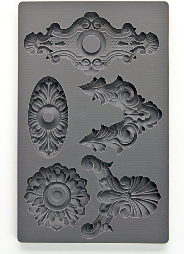 Escucheons, 1st Generation 8x5 (𝗨𝘀𝗲𝗱 - 𝗟𝗶𝗸𝗲 𝗡𝗲𝘄) - IOD Decor Mould