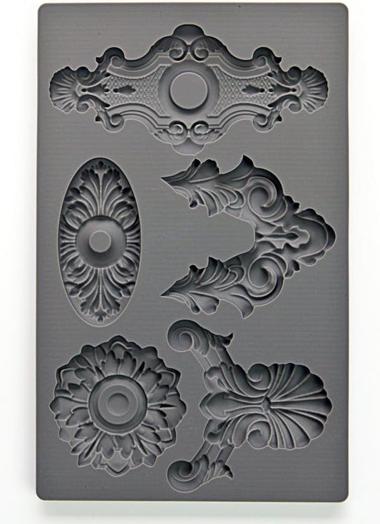 Escucheons, 1st Generation 8x5 (𝗨𝘀𝗲𝗱 - 𝗟𝗶𝗸𝗲 𝗡𝗲𝘄) - IOD Decor Mould