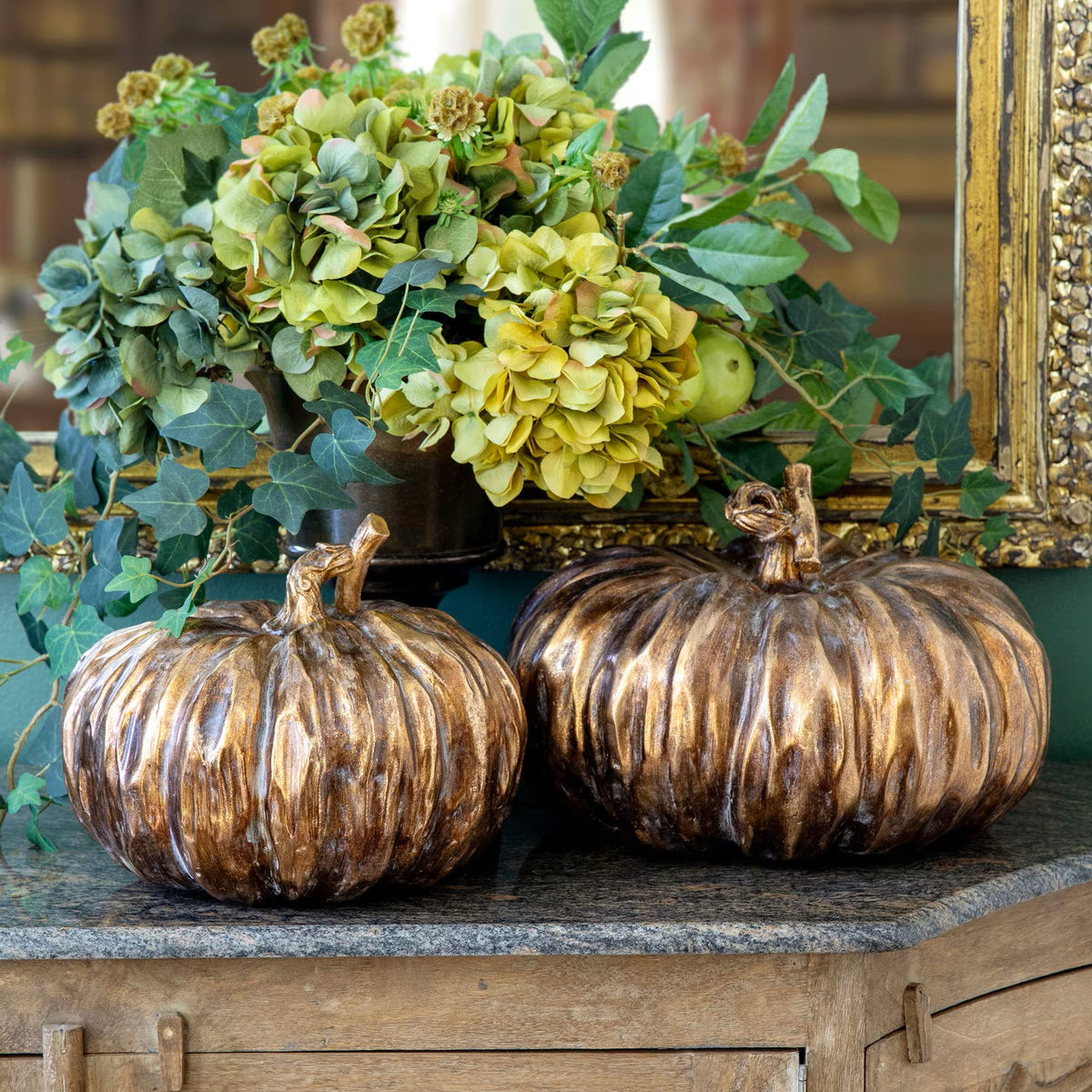 Bronzed Heirloom Pumpkin - Medium