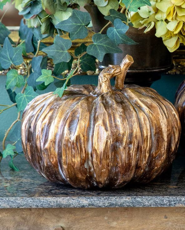 Bronzed Heirloom Pumpkin - Small