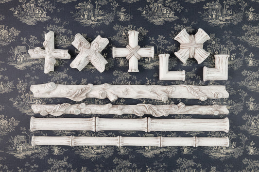 Faux Bois 2024 - Casted Resin Applique Set