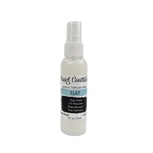 Clear Acrylic Spray Topcoat, Flat
