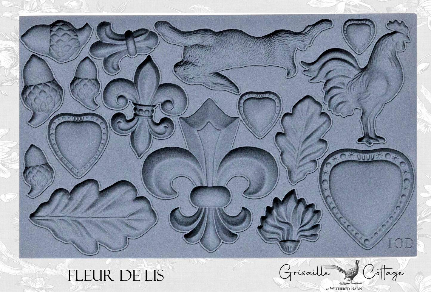 Fleur De Lis - IOD Decor Mould