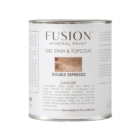 DOUBLE ESPRESSO - Gel Stain & Top Coat 946ml (31.9oz) - FUSION
