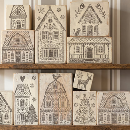 Gingerbread Lane - IOD Decor Stamp 2026