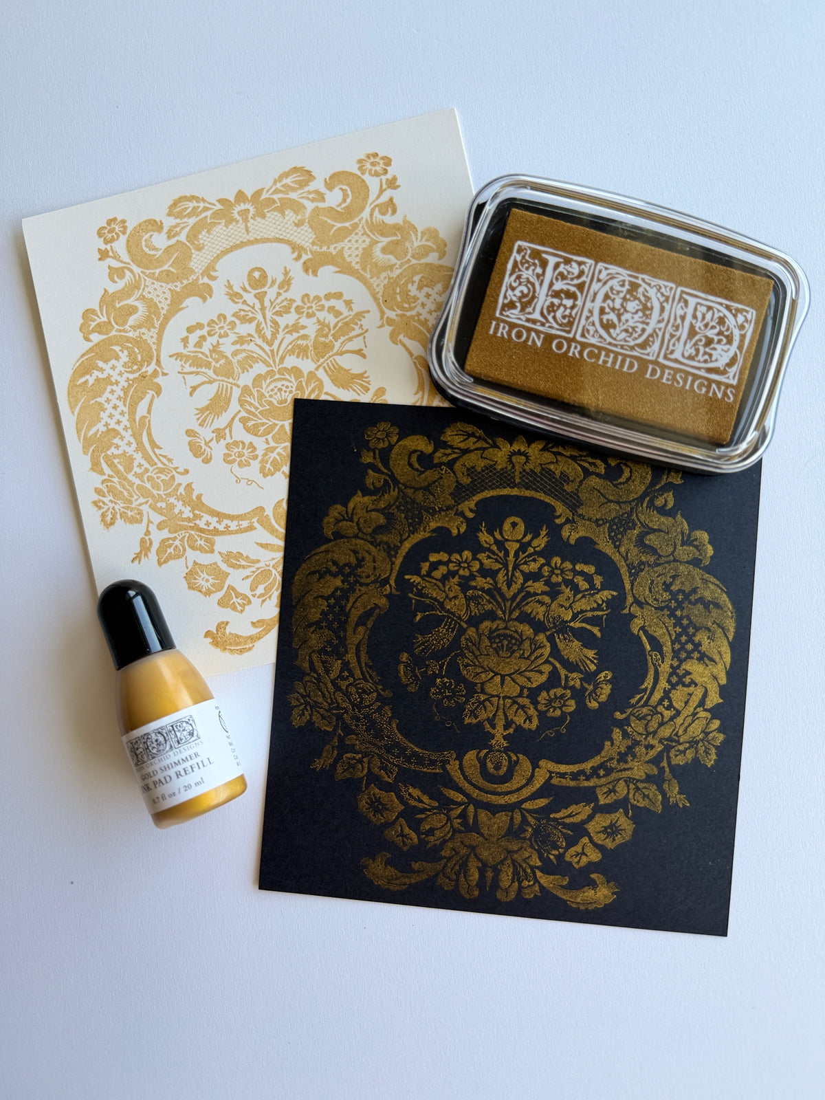 Gold Shimmer - IOD Decor Pre-Filled Ink Pad