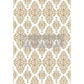 Golden Damask Gold Foil 24inx35in (2-Sheets) - Redesign Decor Transfer® by Kacha