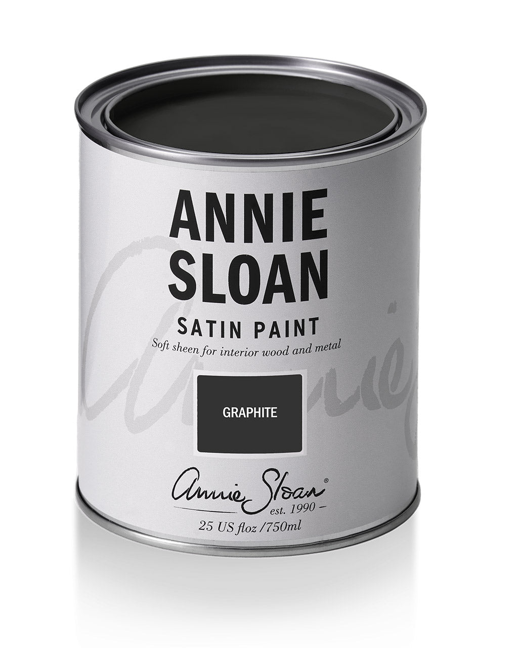 Graphite - Annie Sloan Satin Paint 750ml