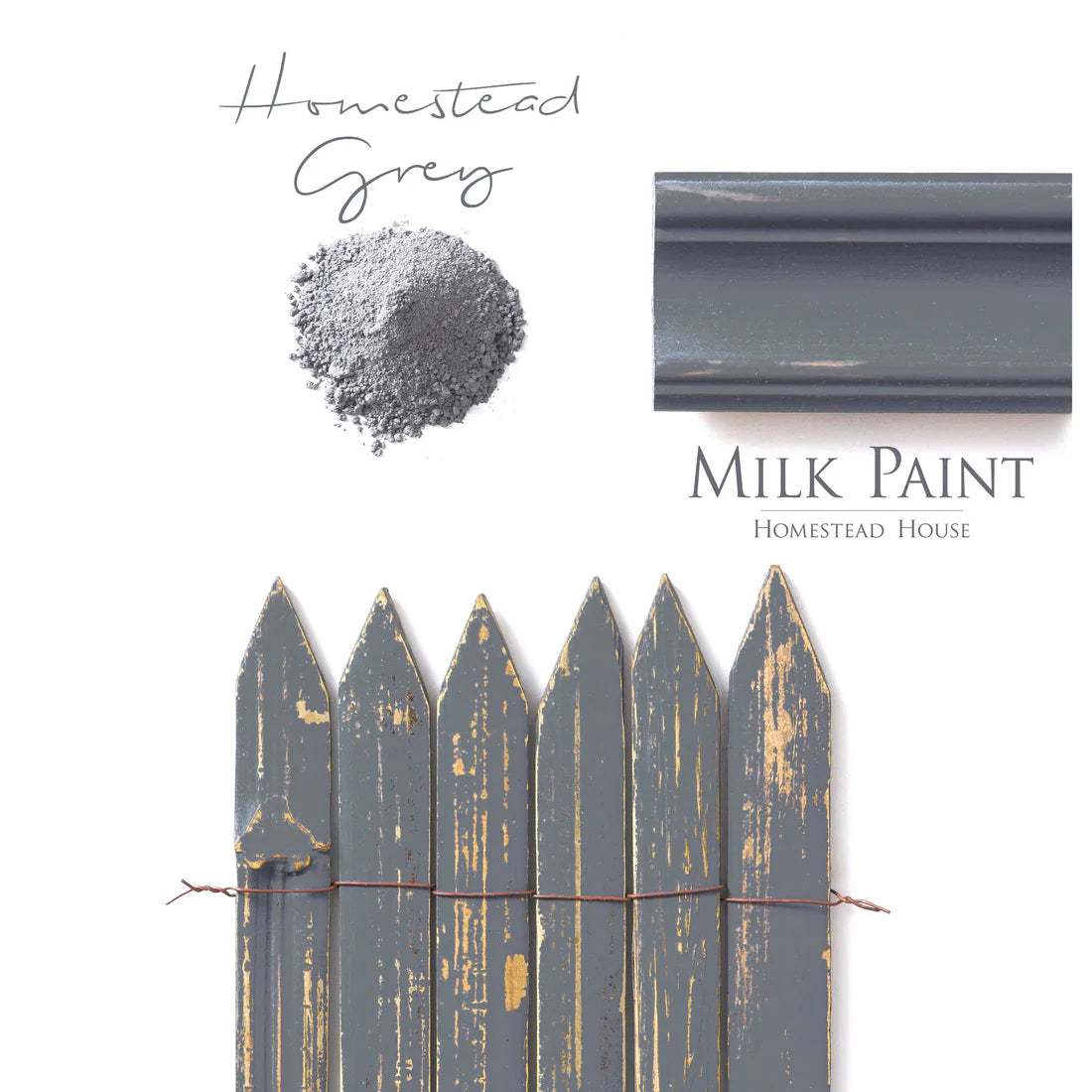 Homestead Grey - Homestead House Milk Paint