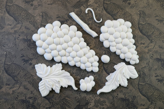 Grapes 2021 - Casted Resin Applique Set
