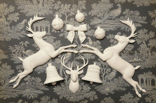 Jingle 2022 - IOD Moulded Casted Resin Applique Set