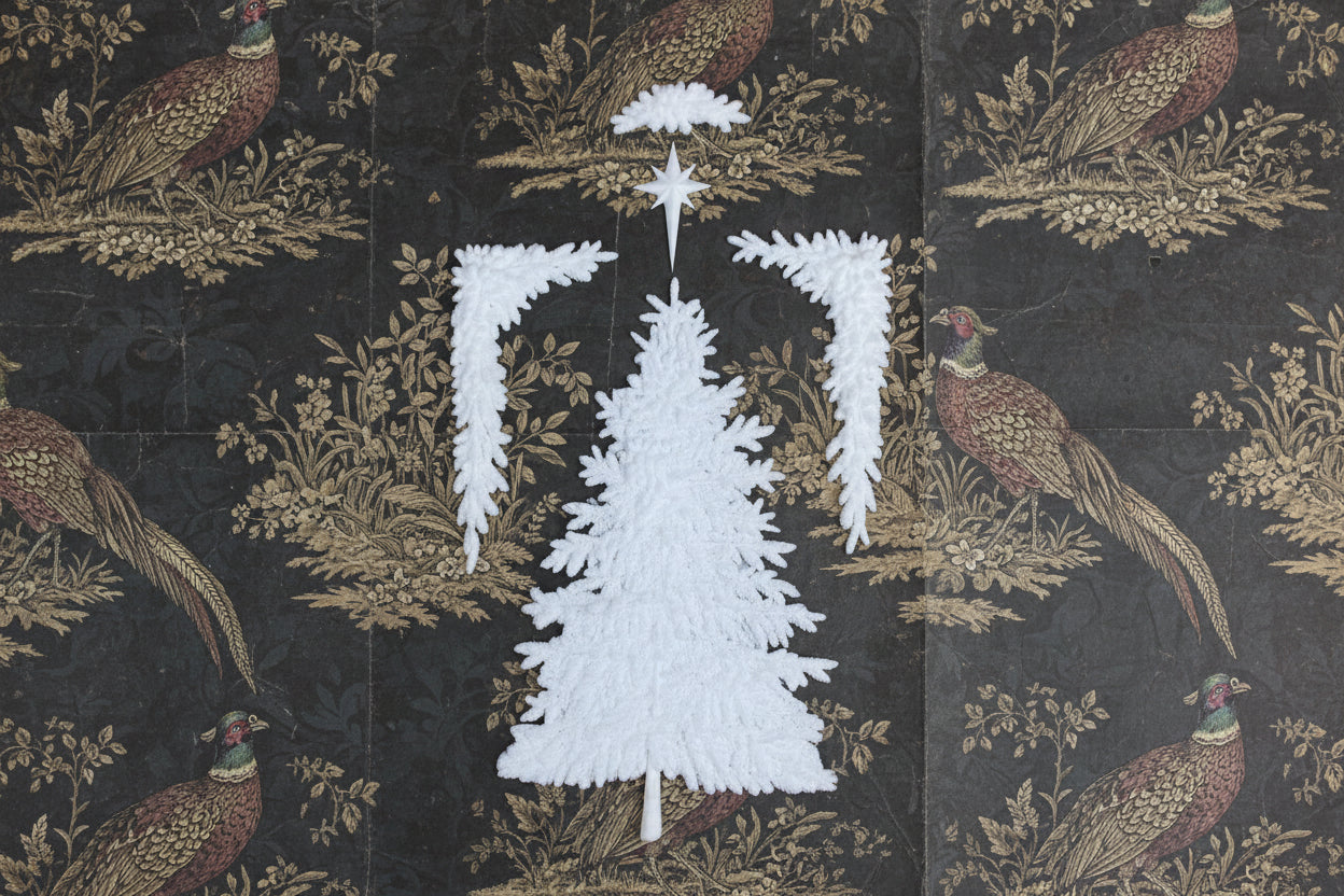 O Christmas Tree 2024- IOD Moulded Casted Resin Applique Set