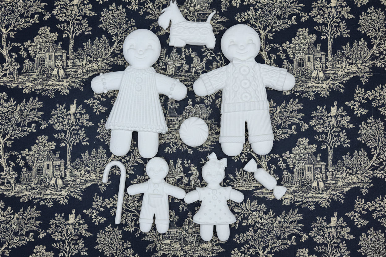 Ginger & Spice 2023 - Casted Resin Applique Set