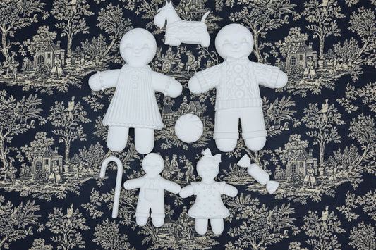 Ginger & Spice 2023 - Casted Resin Applique Set