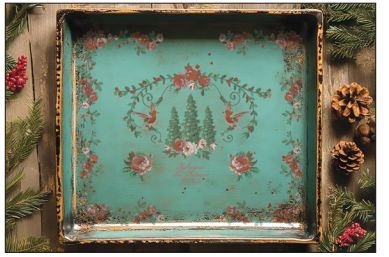 La Folie - 8 Sheet, 12x16 Pad IOD Paint Inlay™