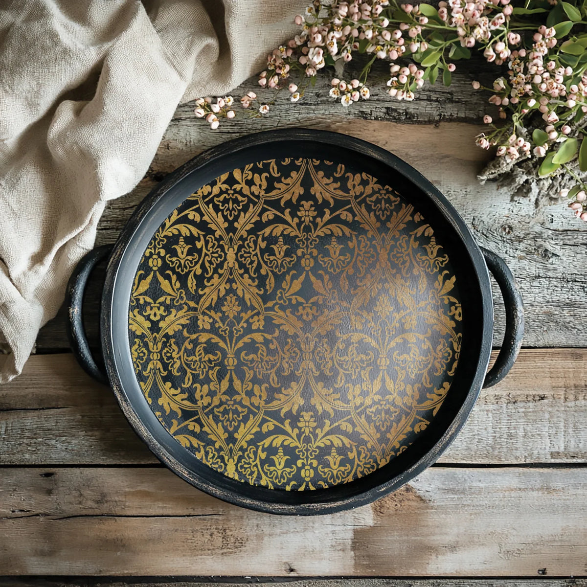 Emporium - Gilded Collection - 8 Sheet, 12x16 Pad IOD Decor Transfer™