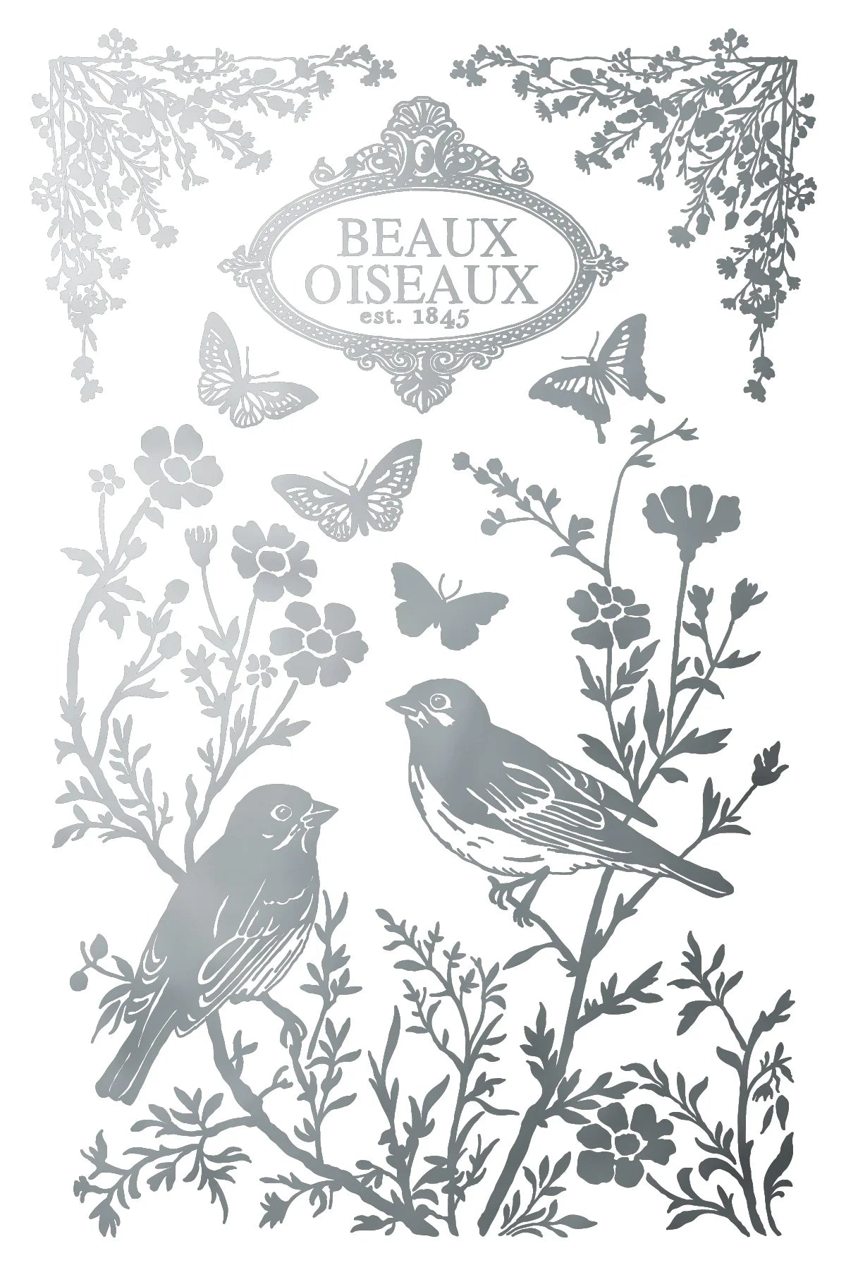 Papillon - Gilded Collection - 8 Sheet, 8x12 Pad IOD Decor Transfer™ 2026