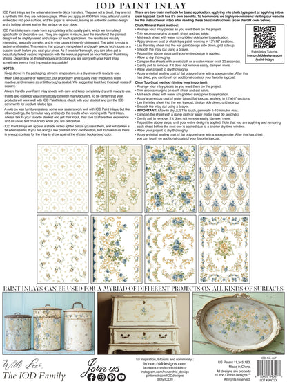 Alfred Peats and Co. - 8 Sheet, 12x16 Pad IOD Paint Inlay™ 2026