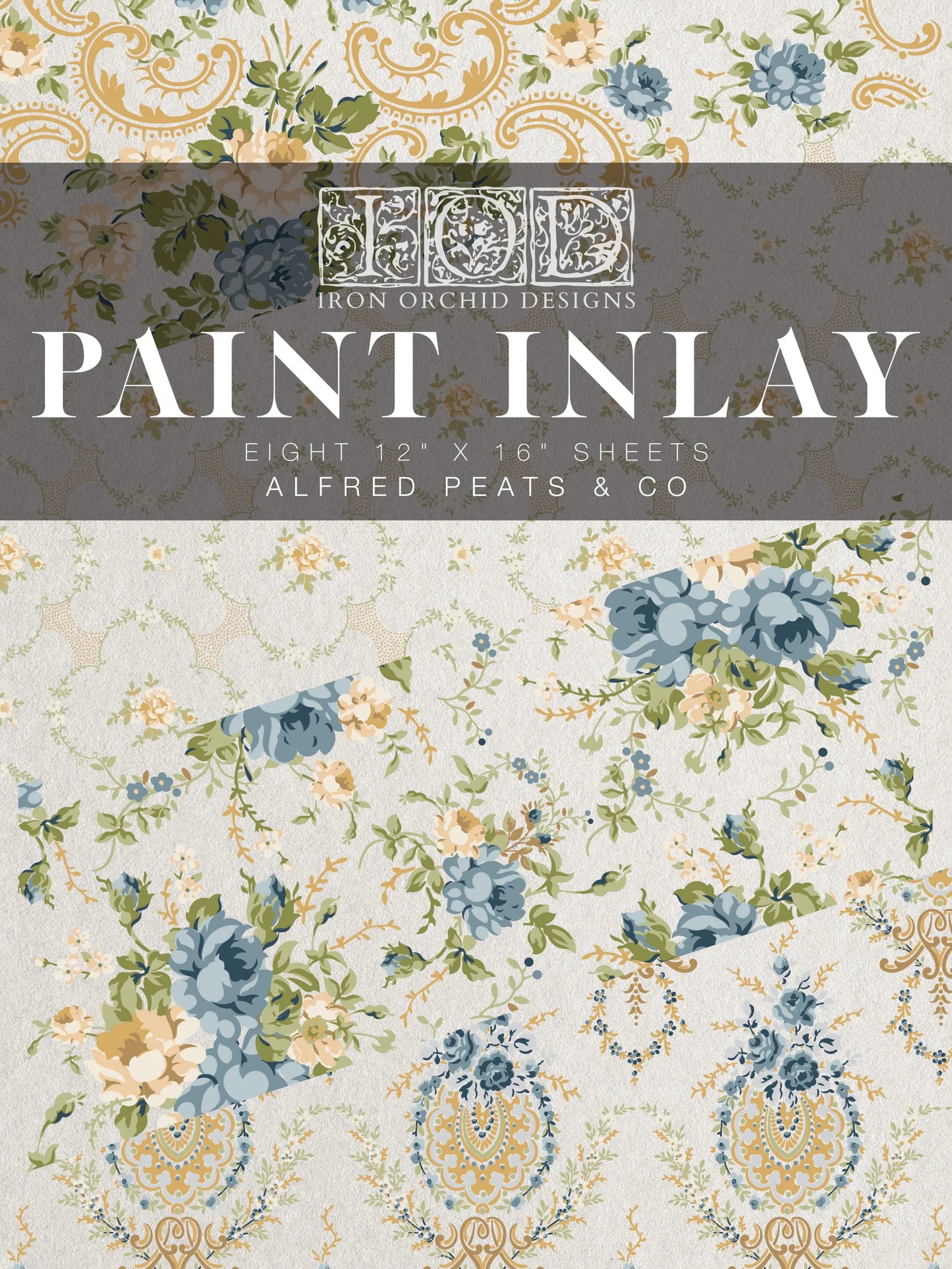 Alfred Peats and Co. - 8 Sheet, 12x16 Pad IOD Paint Inlay™ 2026