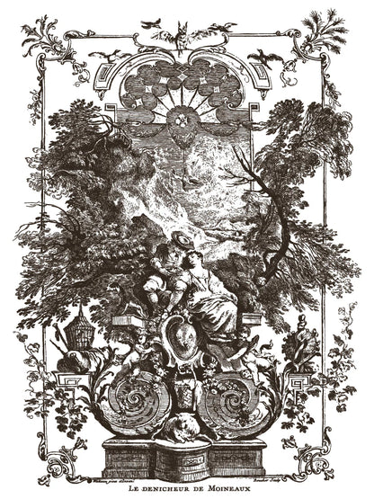 Hameau De La Reine - 8 Sheet, 12x16 Pad IOD Paint Inlay™ (Limited Release) 2026