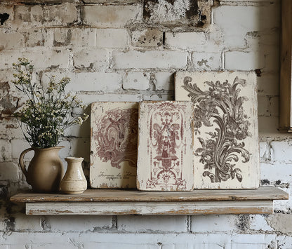 Hameau De La Reine - 8 Sheet, 12x16 Pad IOD Paint Inlay™ (Limited Release) 2026