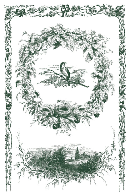 Little Lark - 8 Sheet, 8x12 Pad IOD Paint Inlay™ 2026