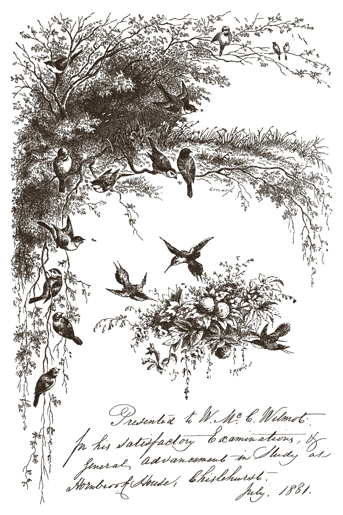 Little Lark - 8 Sheet, 8x12 Pad IOD Paint Inlay™ 2026