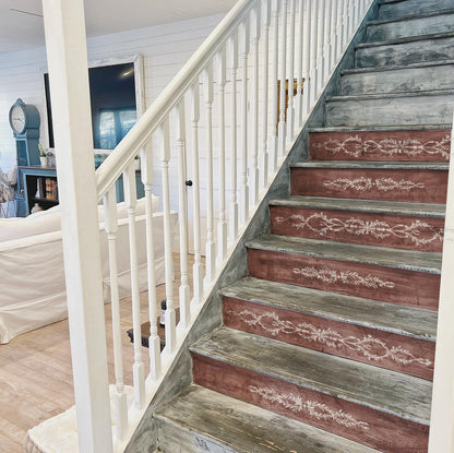 Trompe Le' Oeil Laurel - 4 Sheet, 12x16 Pad IOD Paint Inlay™