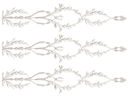 Trompe Le' Oeil Laurel - 4 Sheet, 12x16 Pad IOD Paint Inlay™