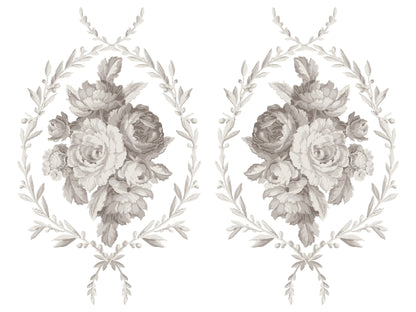 Trompe Le' Oeil Laurel - 4 Sheet, 12x16 Pad IOD Paint Inlay™