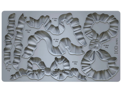 Bows (𝗨𝘀𝗲𝗱 - 𝗟𝗶𝗸𝗲 𝗡𝗲𝘄) - IOD Decor Mould