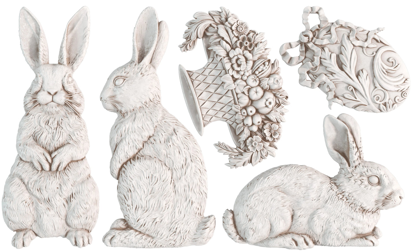 Les Lapins - IOD Decor Mould 2026