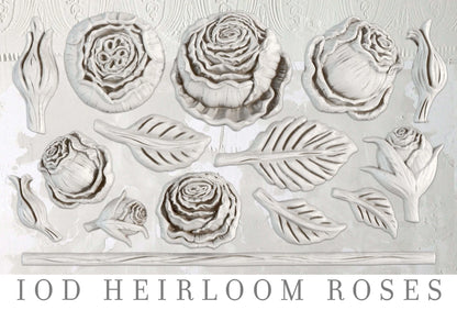 Heirloom Roses - IOD Decor Mould 2019