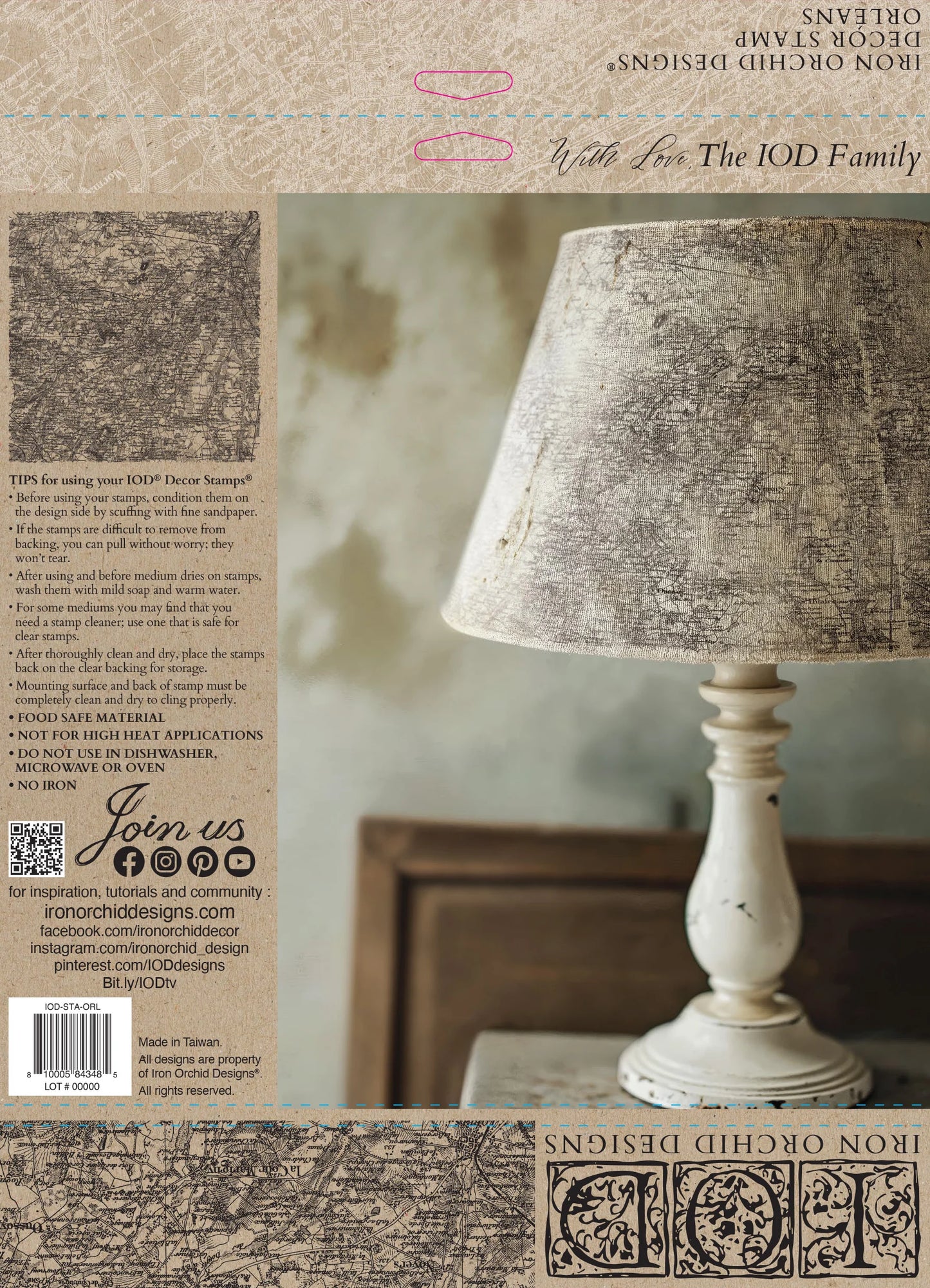 Orleans - IOD Decor Stamp 2026