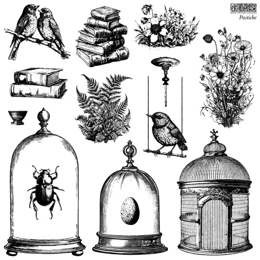 Pastiche - IOD Decor 2-Sheet Stamp