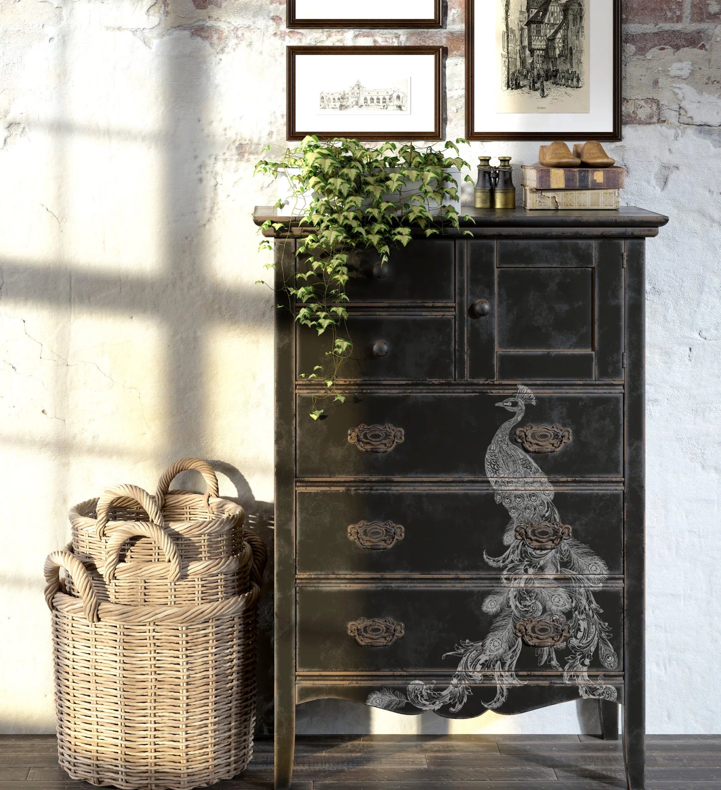 Pavo - IOD Decor Stamp 2019