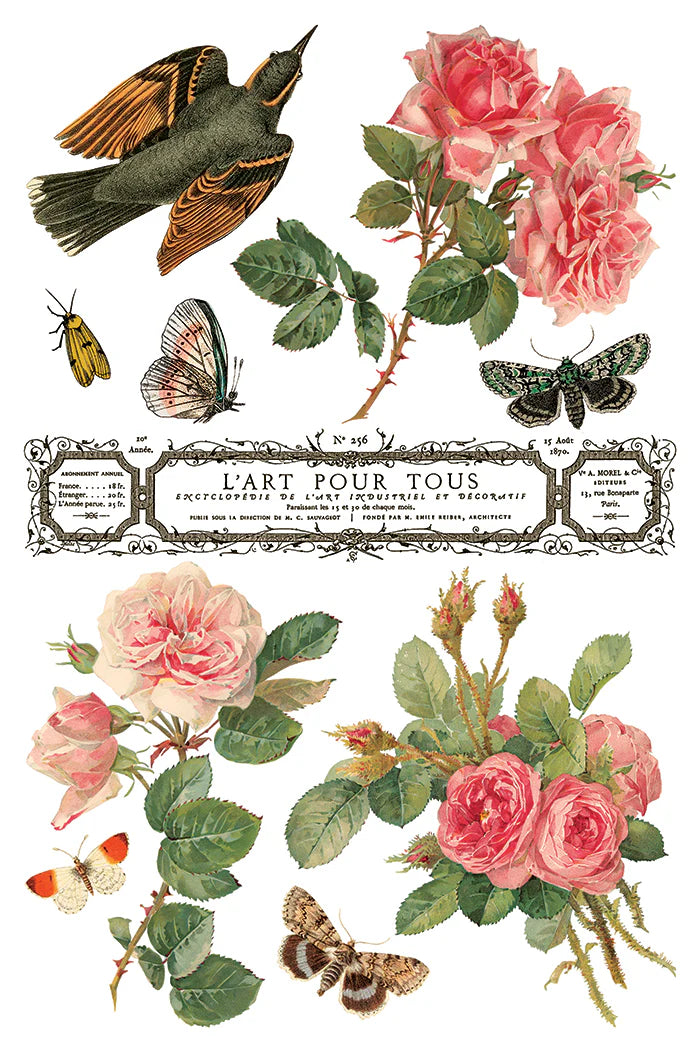 By Any Other Name - 8 Sheet, 8x12 Pad IOD Decor Transfer™ 2026