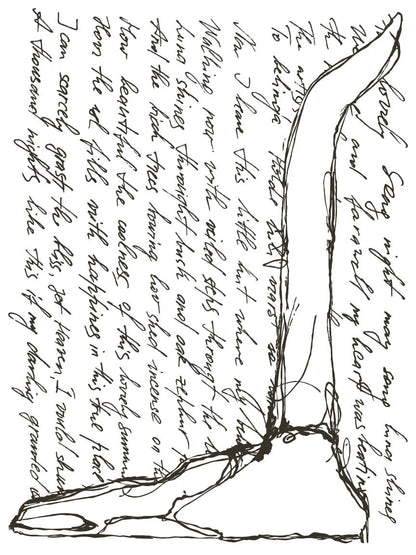 Desperado - 8 Sheet, 12x16 Pad IOD Decor Transfer™ 2022