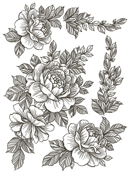 Desperado - 8 Sheet, 12x16 Pad IOD Decor Transfer™ 2022