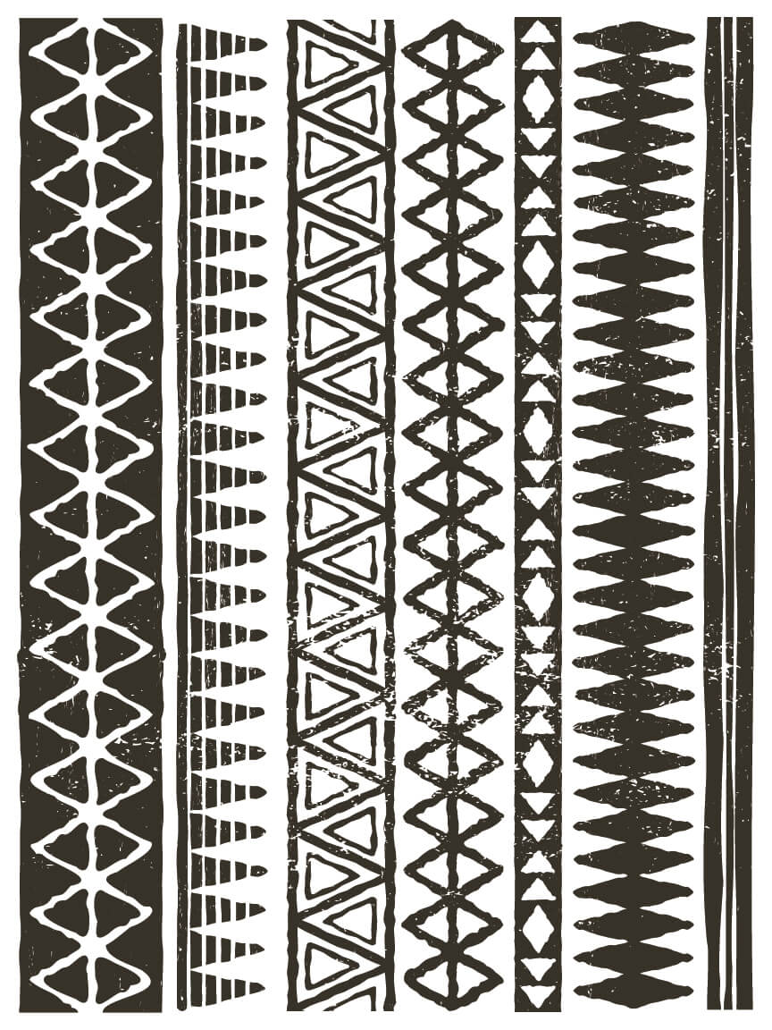 Desperado - 8 Sheet, 12x16 Pad IOD Decor Transfer™ 2022