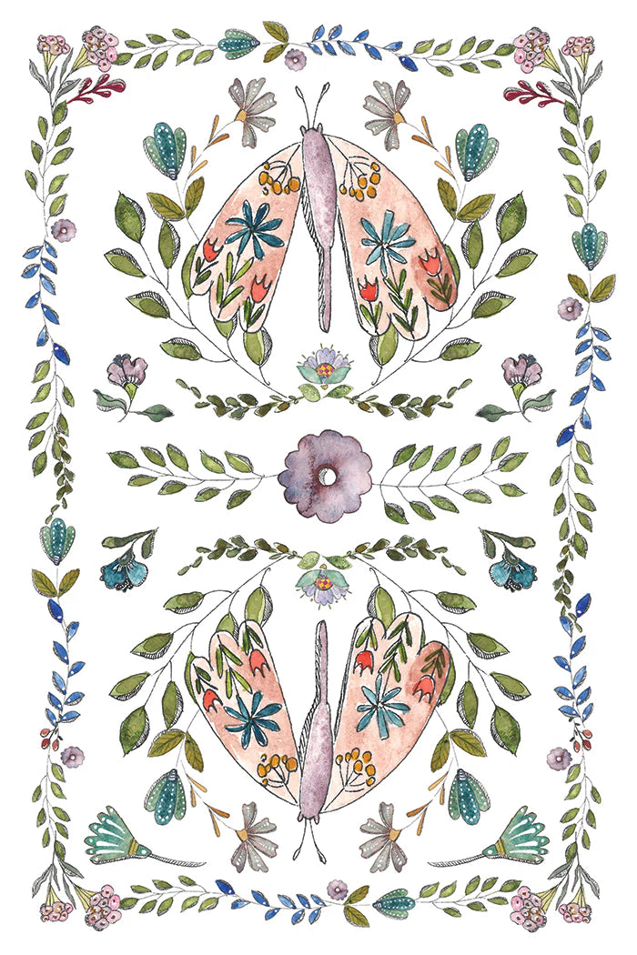 Fern Fables - 8 Sheet, 8x12 Pad IOD Decor Transfer™ 2026 (Next IOD Restock Late July)