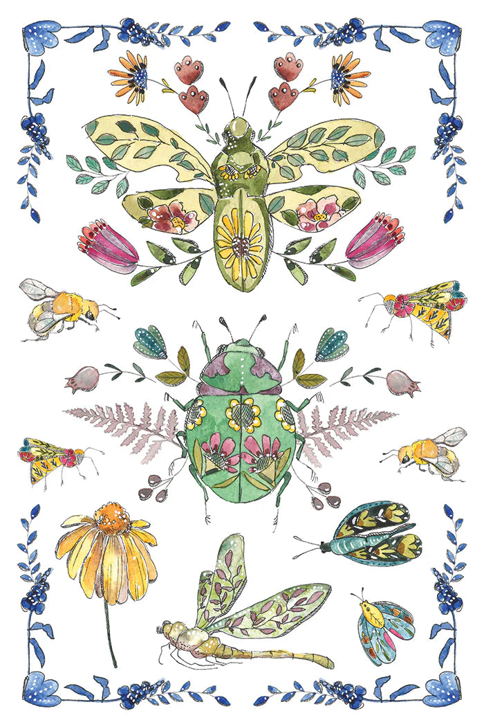 Fern Fables - 8 Sheet, 8x12 Pad IOD Decor Transfer™ 2026 (Next IOD Restock Late July)