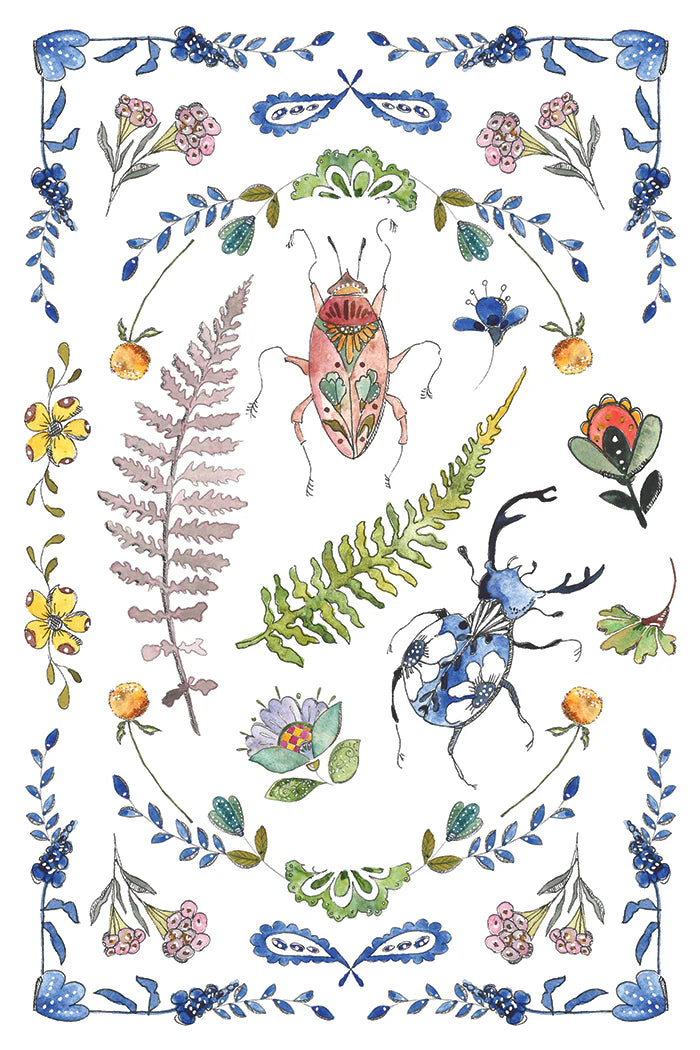 Fern Fables - 8 Sheet, 8x12 Pad IOD Decor Transfer™ 2026 (Next IOD Restock Late July)