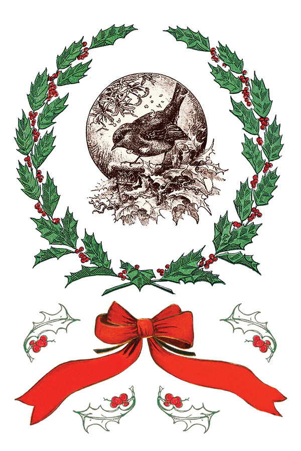 Figgy Pudding - 8 Sheet, 8x12 Pad IOD Decor Transfer™ 2021