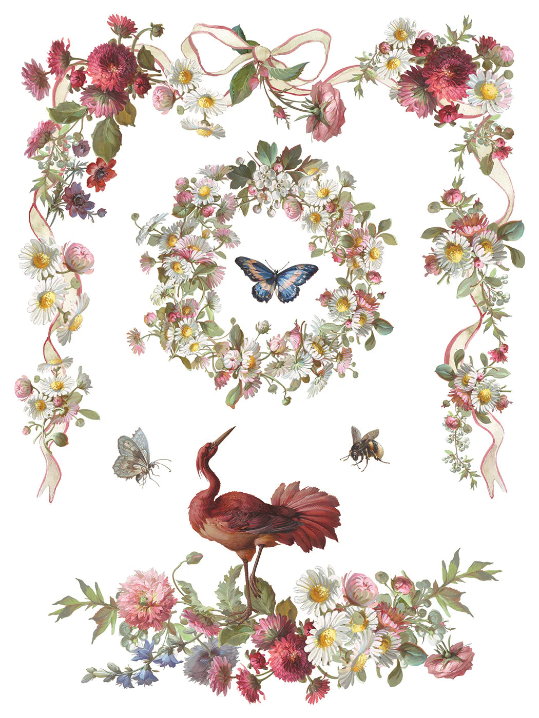 Madeleine - 8 Sheet, 12x16 Pad IOD Decor Transfer™ 2026