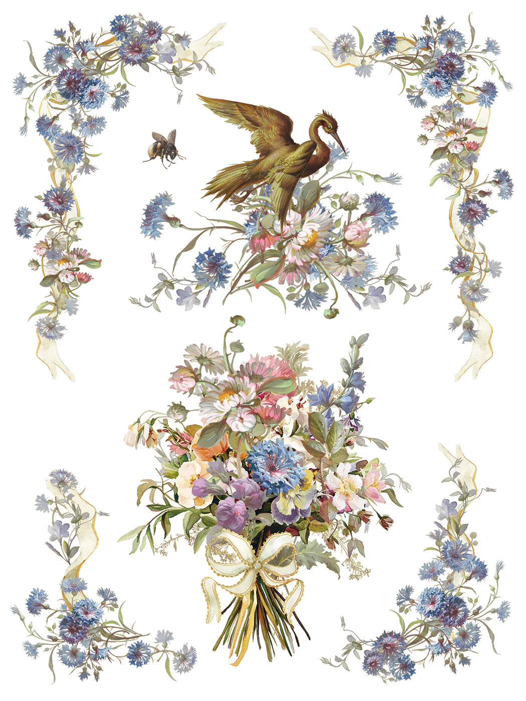 Madeleine - 8 Sheet, 12x16 Pad IOD Decor Transfer™ 2026