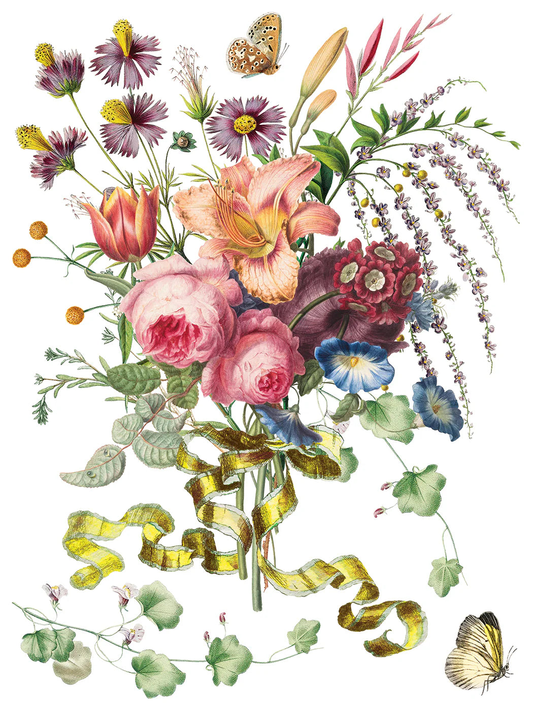 Marche' Des Fleurs - 8 Sheet, 12x16 Pad IOD Decor Transfer™ 2026