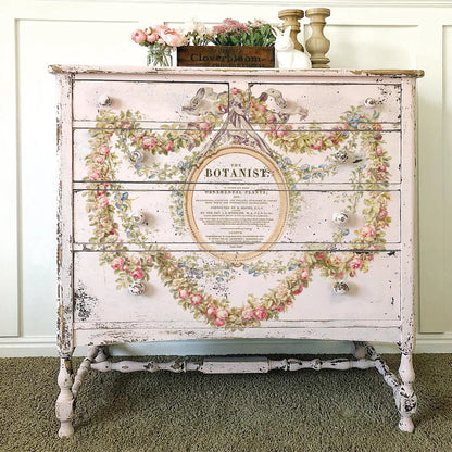 The Botanist - 4 Sheet, 12x16 Pad Retired IOD Decor Transfer